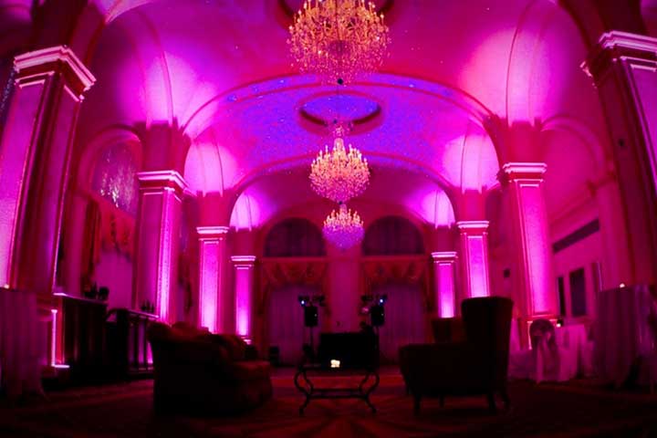 How Custom Uplighting can Drastically Improve Your Wedding